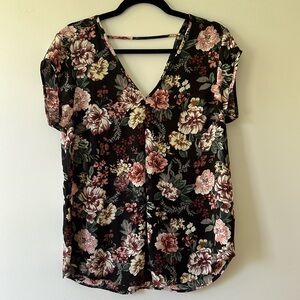Halogen Floral Blouse